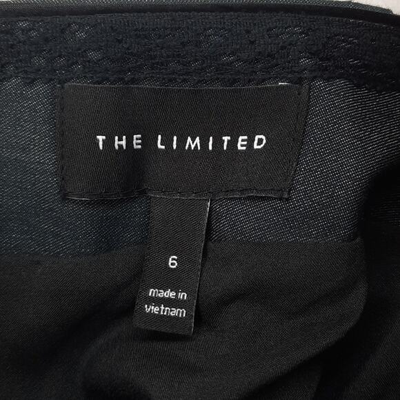 The Limited Pencil Skirt Dark Blue-Gray Women's Size 6 Work Professional - Picture 9 of 12